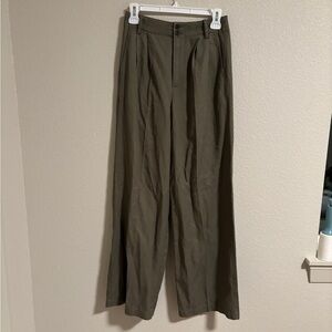 Madewell The Harlow wide leg pants